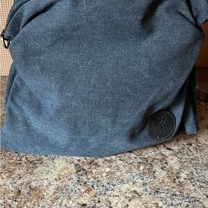 Canvas-Style Sling Bag